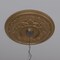 Ekena Millwork Baltimore PVC Ceiling Medallion (Canopies up to 7 3/4"), 22"OD x 3 1/2"ID x 1"P, Bright Coat Gold CMP22BABGL - alternate 8